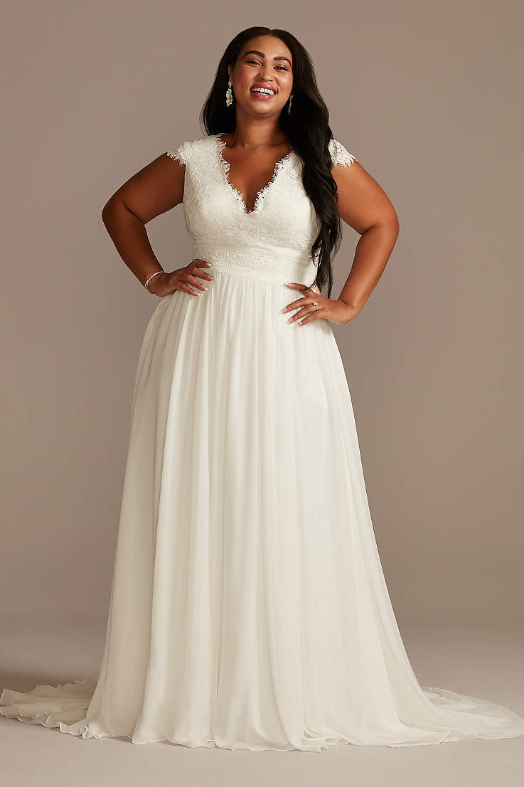 Plus Size Wedding Dresses & Bridal Gowns   David's Bridal