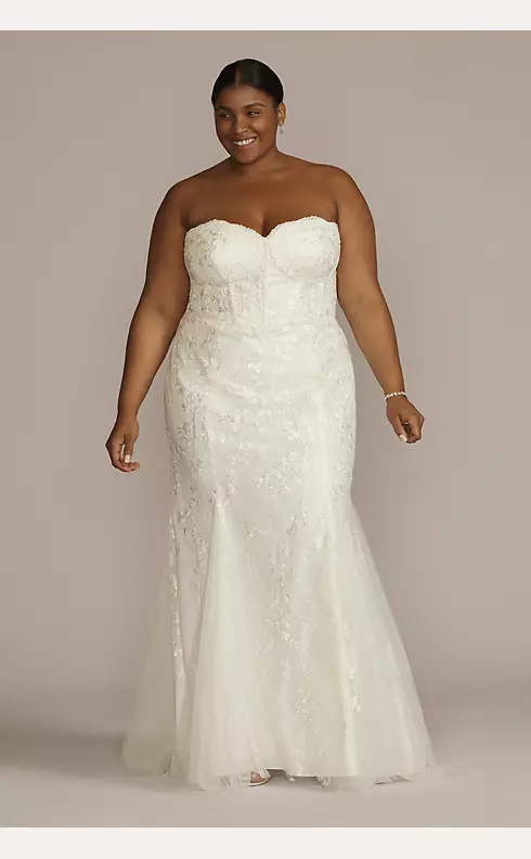 Davids Bridal Plus Size Wedding Dresses