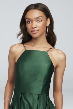 david's bridal high neck