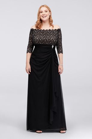 party gowns for plus size ladies