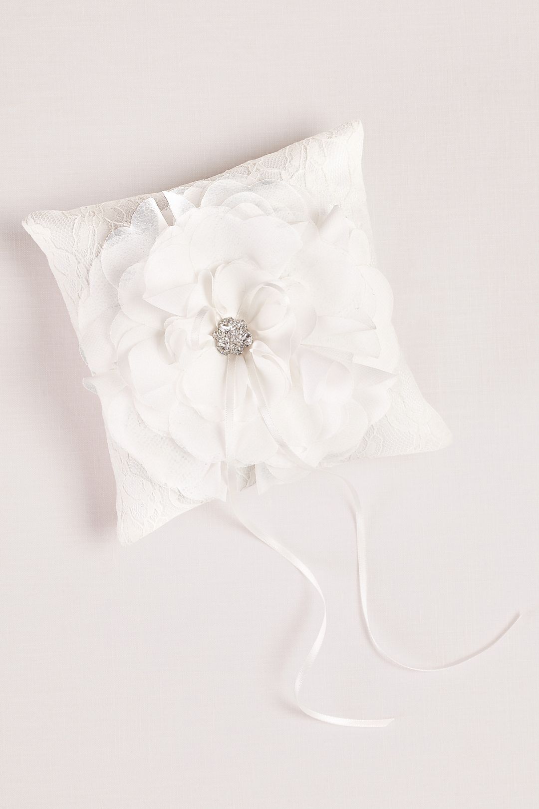 Layered Flower Ring Pillow Image