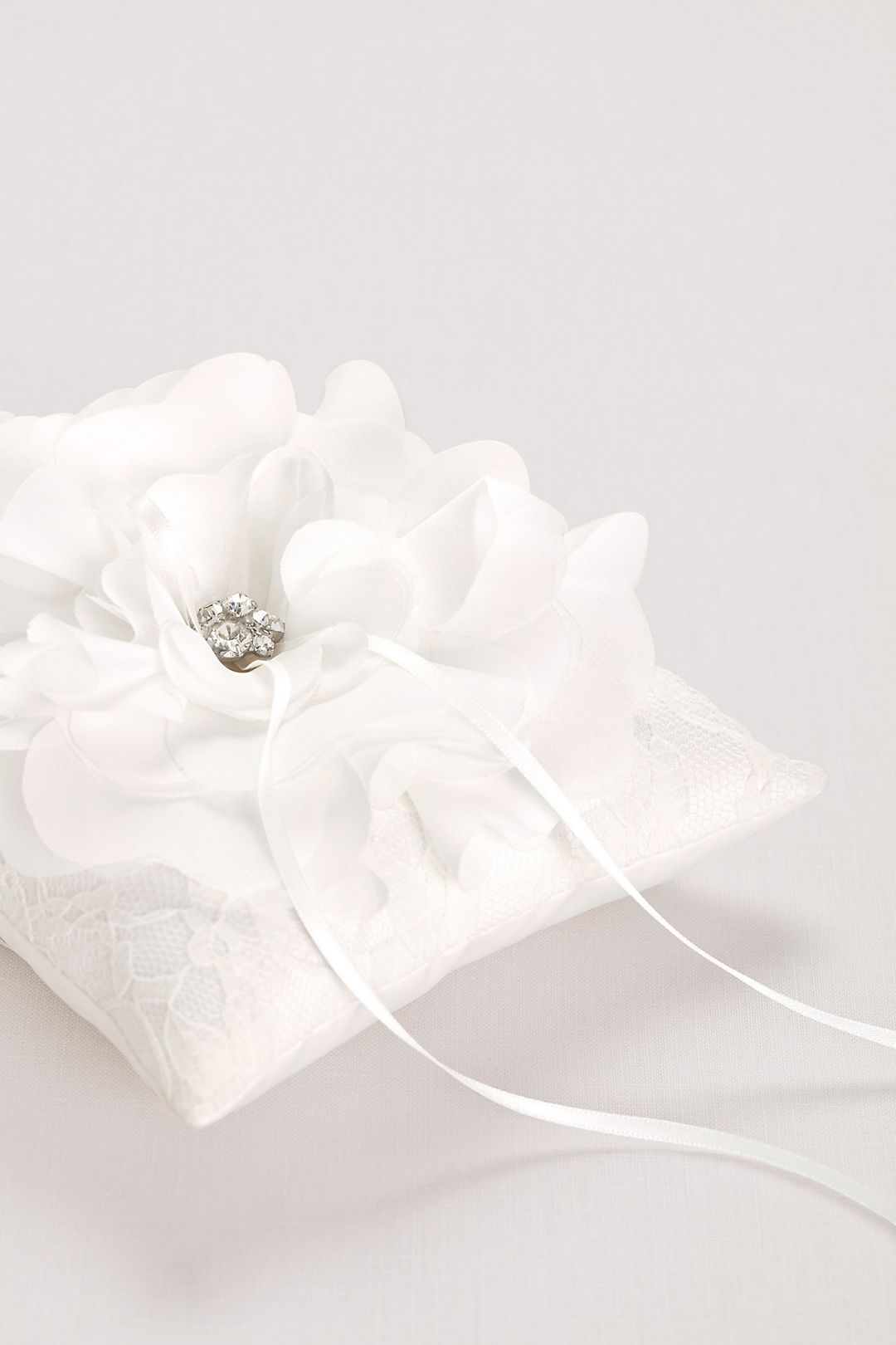 Layered Flower Ring Pillow Image 2