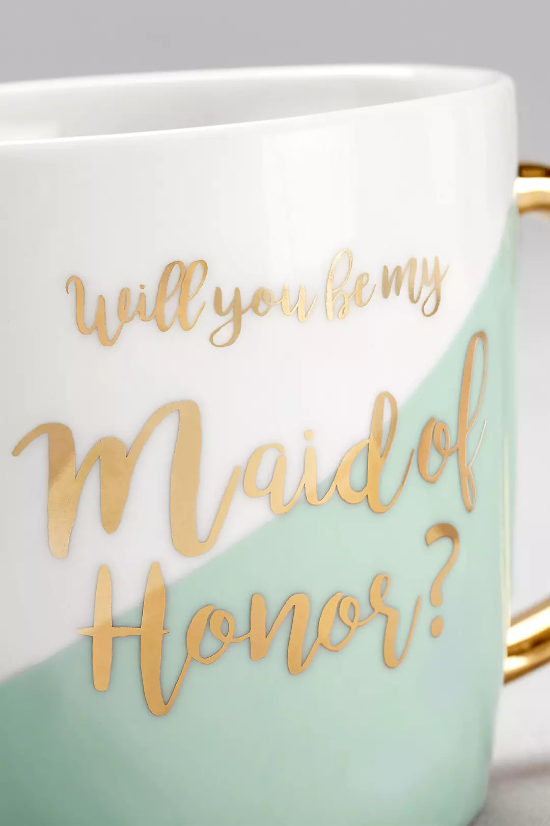 Heart-Handled Maid of Honor Mug Image 2