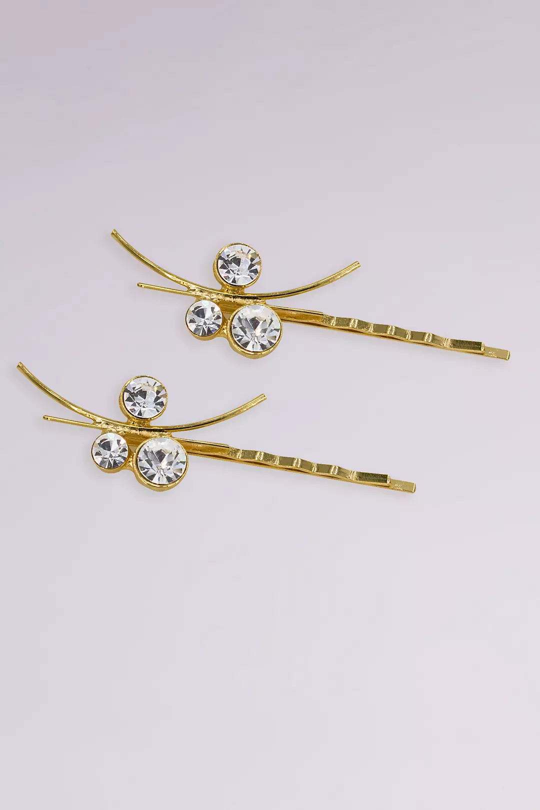 Swarovski Crystal Grecian Inspired Bobby Pin Set Image