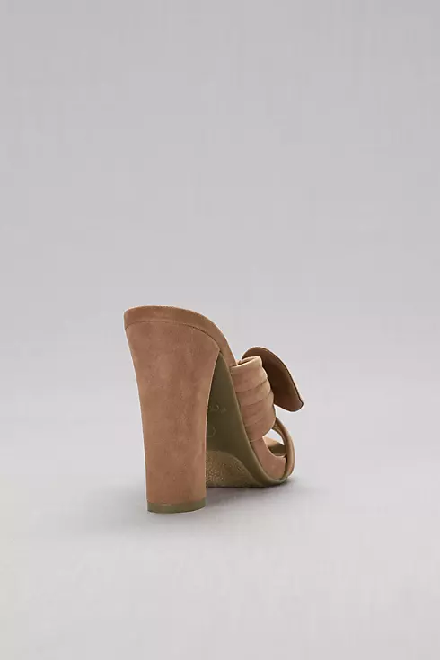 Knotted Faux-Suede Mules Image 2