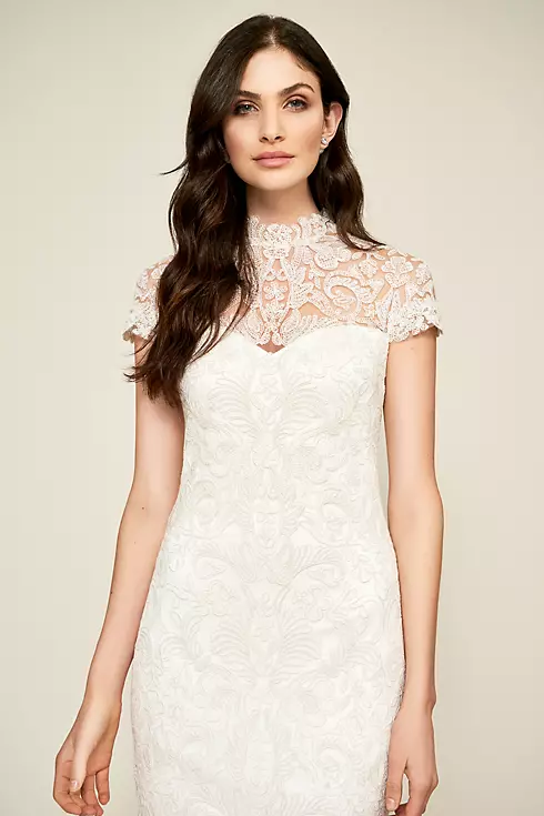 Bridget Lace Sheath Wedding Dress Image 3