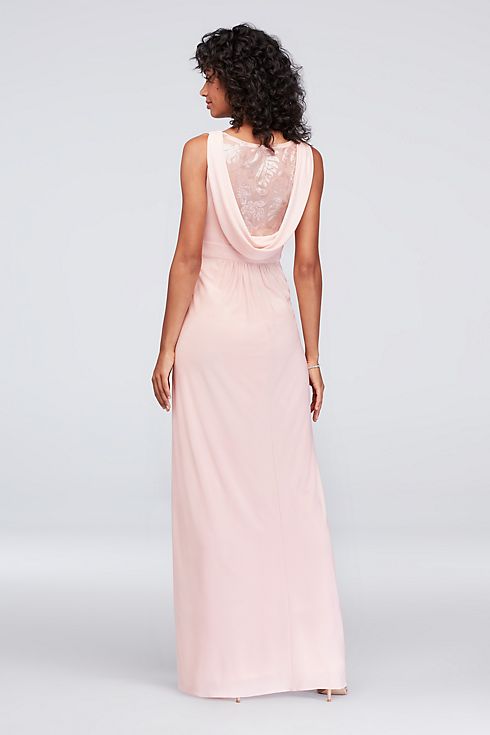 Jersey Bridesmaid Dress with Sequin Back  Image 4