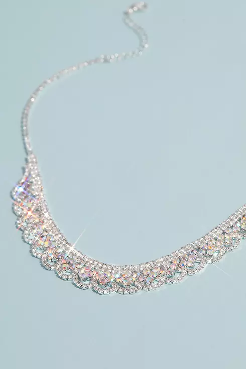 Iridescent Crystal Three-Piece Quince Jewelry Set Image 2