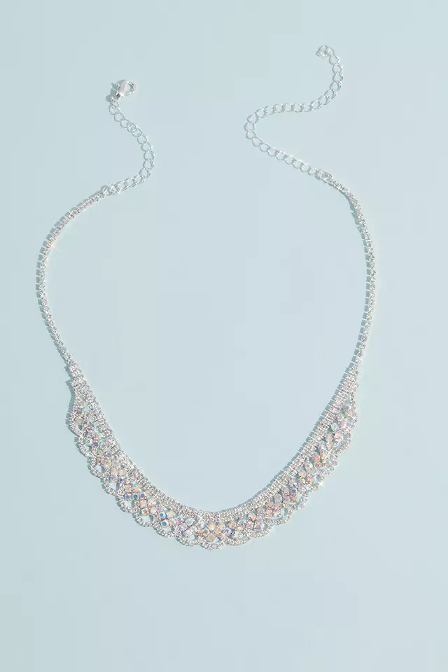 Iridescent Crystal Three-Piece Quince Jewelry Set Image 3