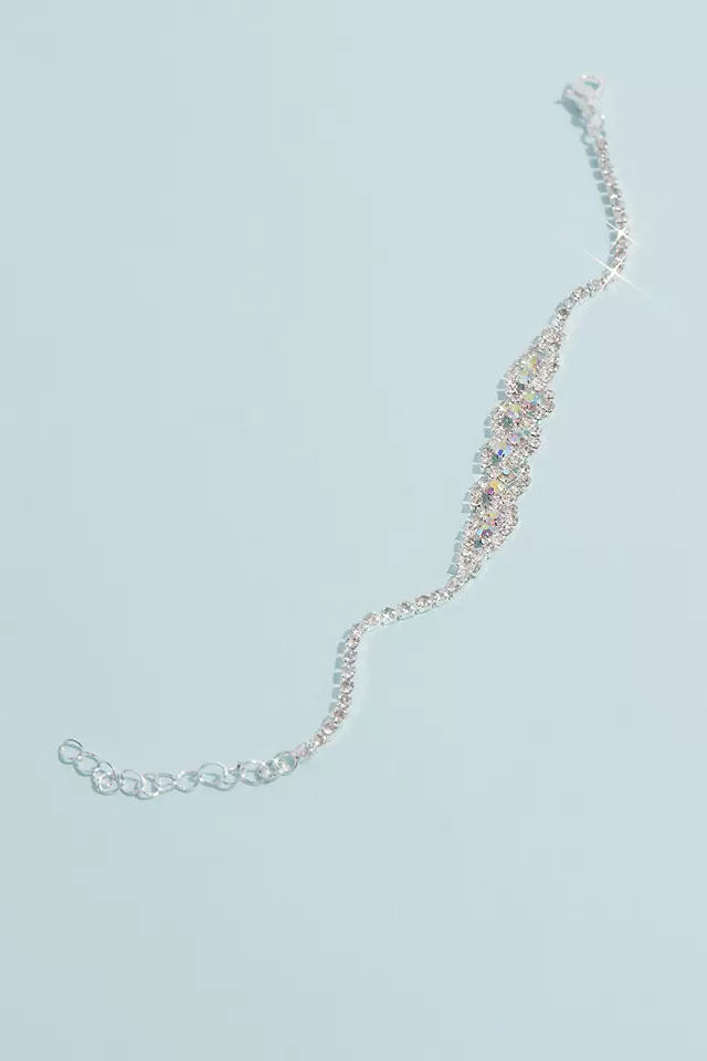Iridescent Crystal Three-Piece Quince Jewelry Set Image 4