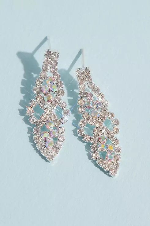 Iridescent Crystal Three-Piece Quince Jewelry Set Image 6