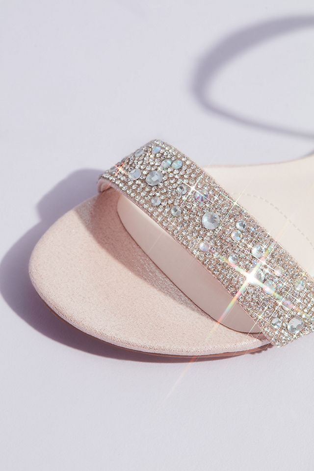 Crystal-Encrusted Flat Sandals Image 5