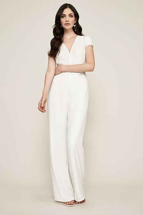 Crepe Jumpsuit with Side Pockets Image