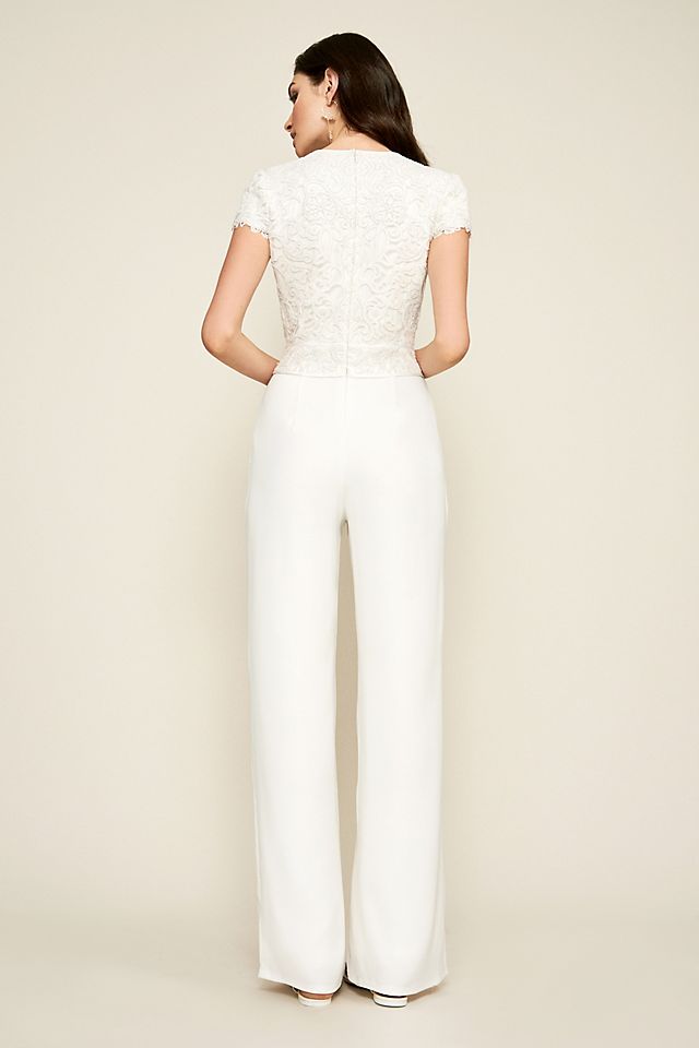Crepe Jumpsuit with Side Pockets Image 2
