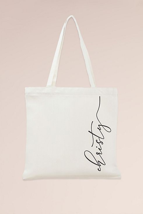 Personalized Cotton Canvas Tote Bag Image 1