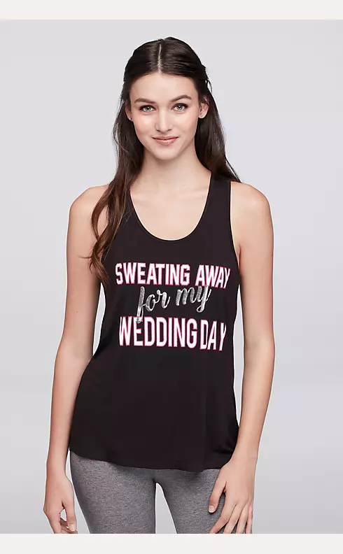 Sweating Away for My Wedding Day Tank Top  Image 1