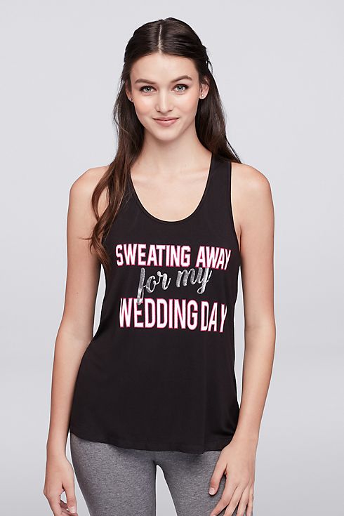 Sweating Away for My Wedding Day Tank Top  Image 1