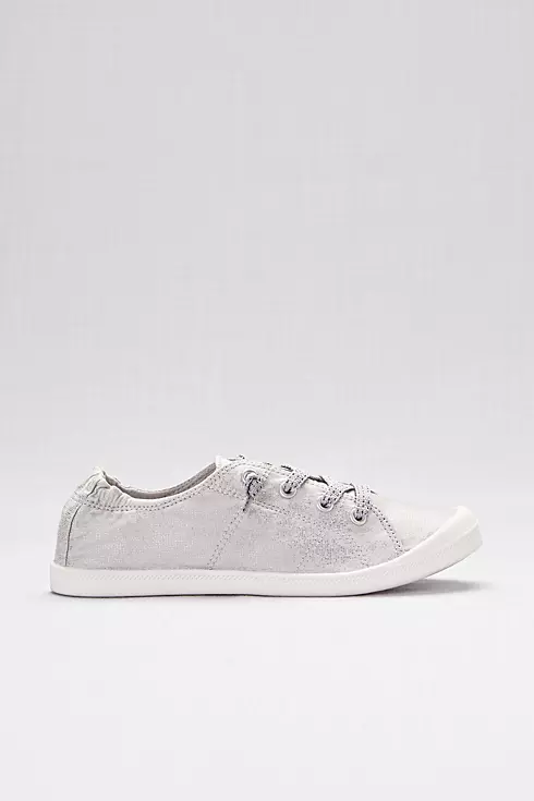 Slip-On Sneakers with Laces Image 3
