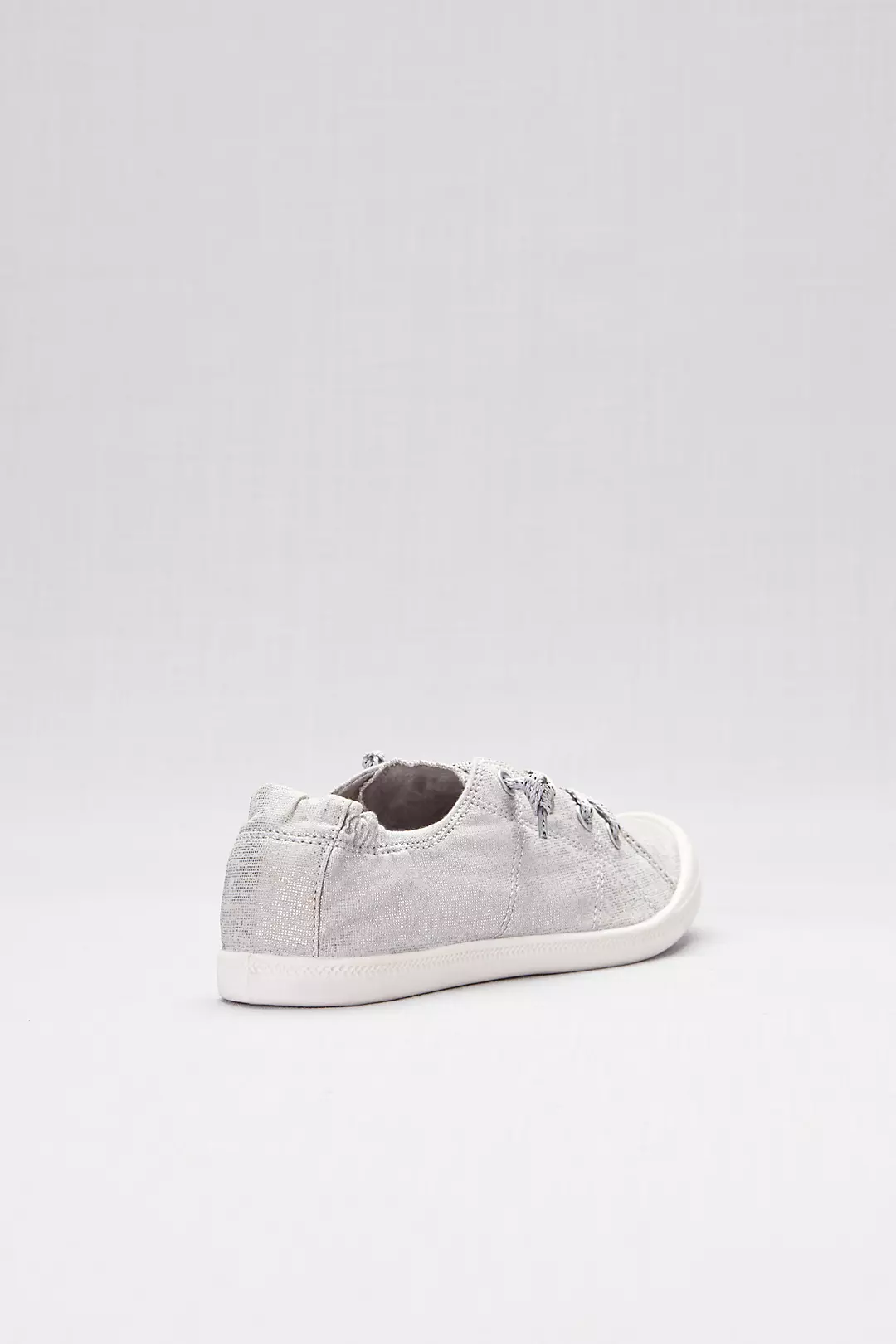 Slip-On Sneakers with Laces Image 2