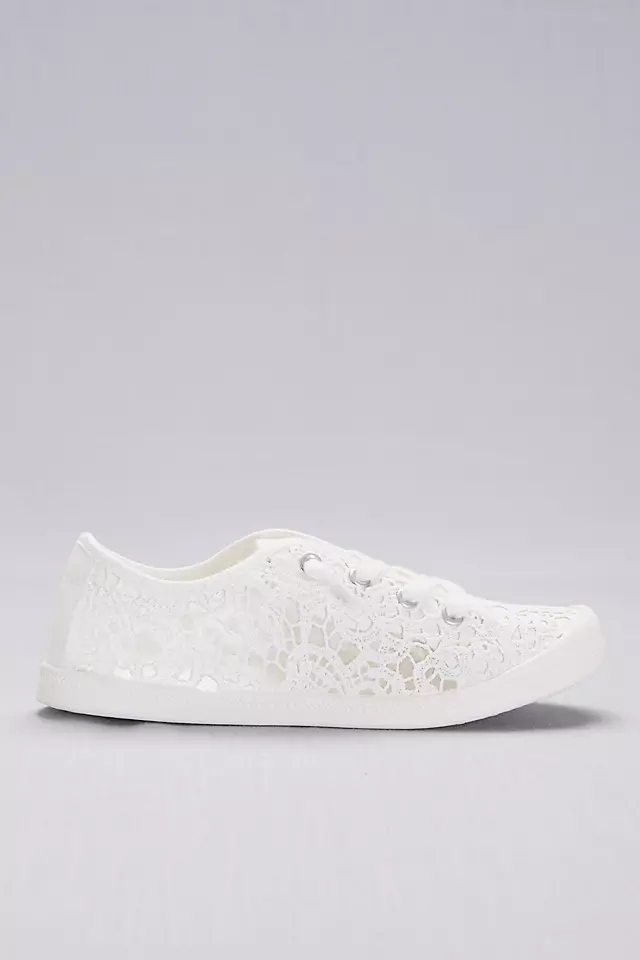 Crochet Lace Sneakers Image 3