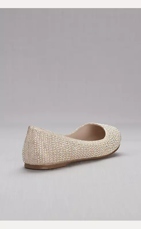 Crystal and Pearl Ballet Flats Image 2