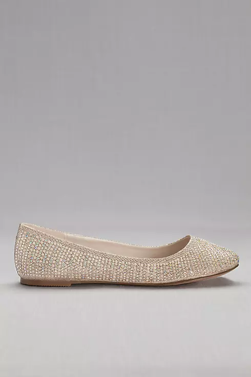 Crystal and Pearl Ballet Flats Image 3