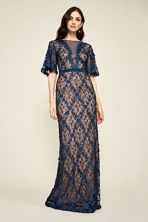 Leif Tulle Embroidery Gown  Image 1