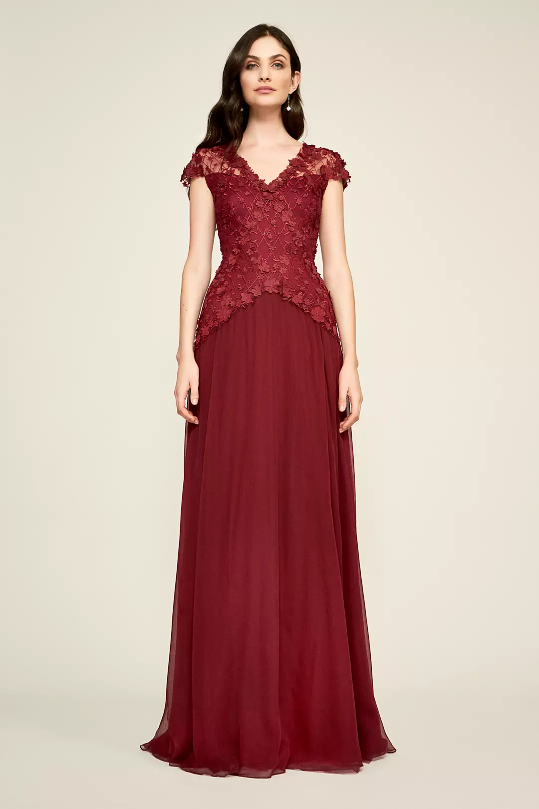 Lyon Embroidered Tulle Gown Image