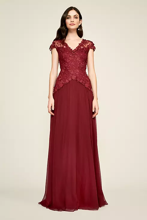 Lyon Embroidered Tulle Gown Image 1