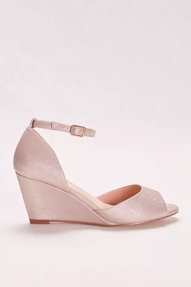 Peep Toe Wedge with Ankle Strap Image 3