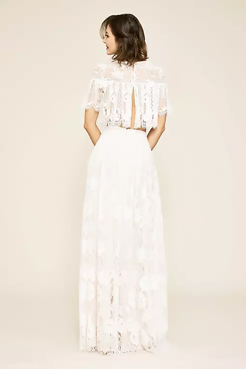 Intricate Lace Floor-Length Maxi Skirt Image 2