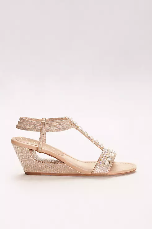 Double Crystal T-Strap Wedges Image 3