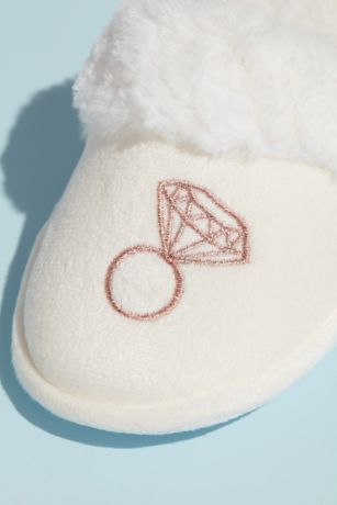 david's bridal slippers