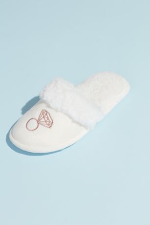 david's bridal slippers