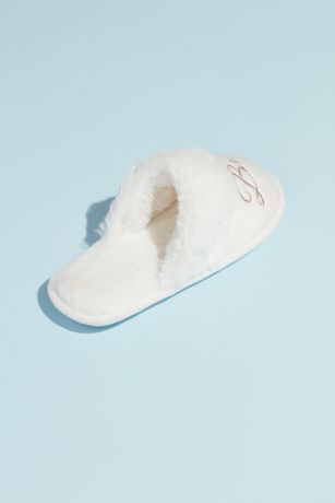 david's bridal slippers