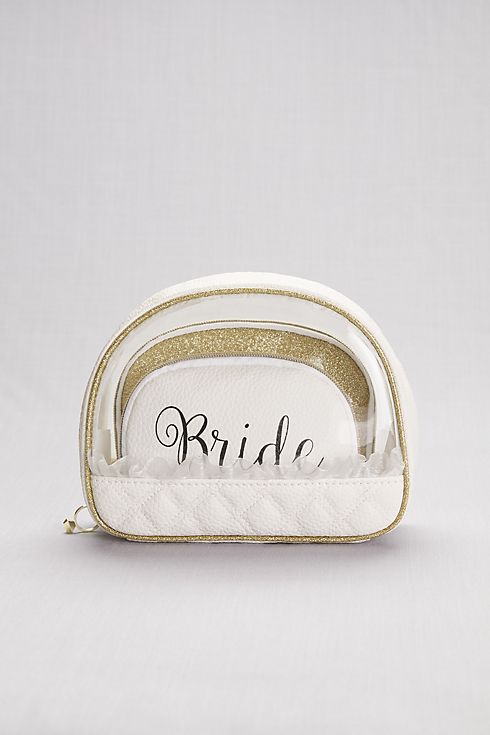 Bride Cosmetic Bag Set Image 3