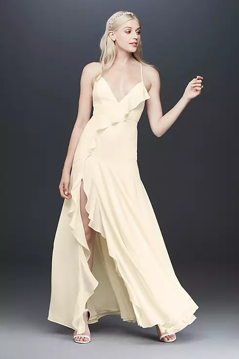 Fame and Partners Callais Ruffle Dress Image 1