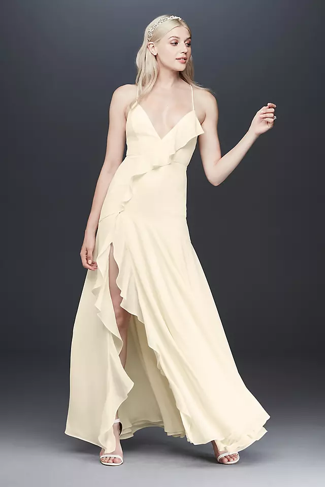 Fame and Partners Callais Ruffle Dress Image