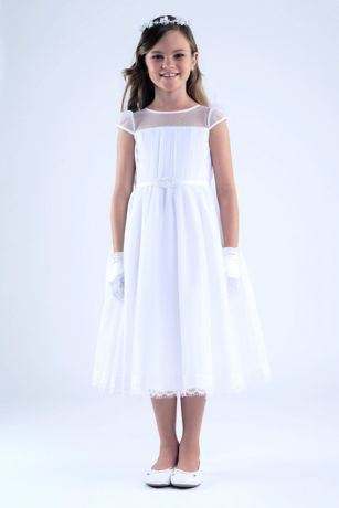 modest first communion dresses