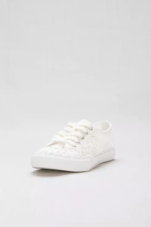 Lace Crochet Sneakers Image 1