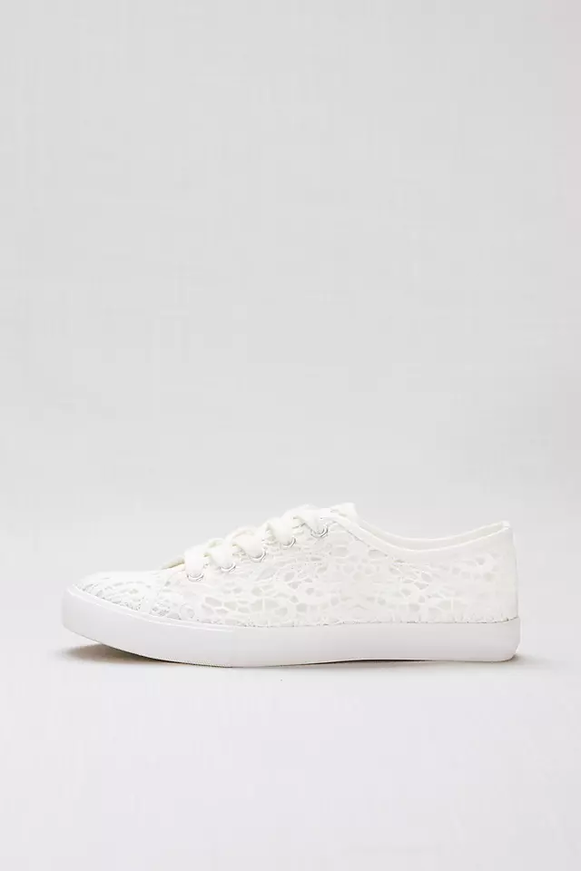 Lace Crochet Sneakers Image 3