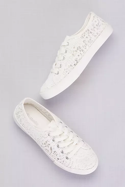 Lace Crochet Sneakers Image 4