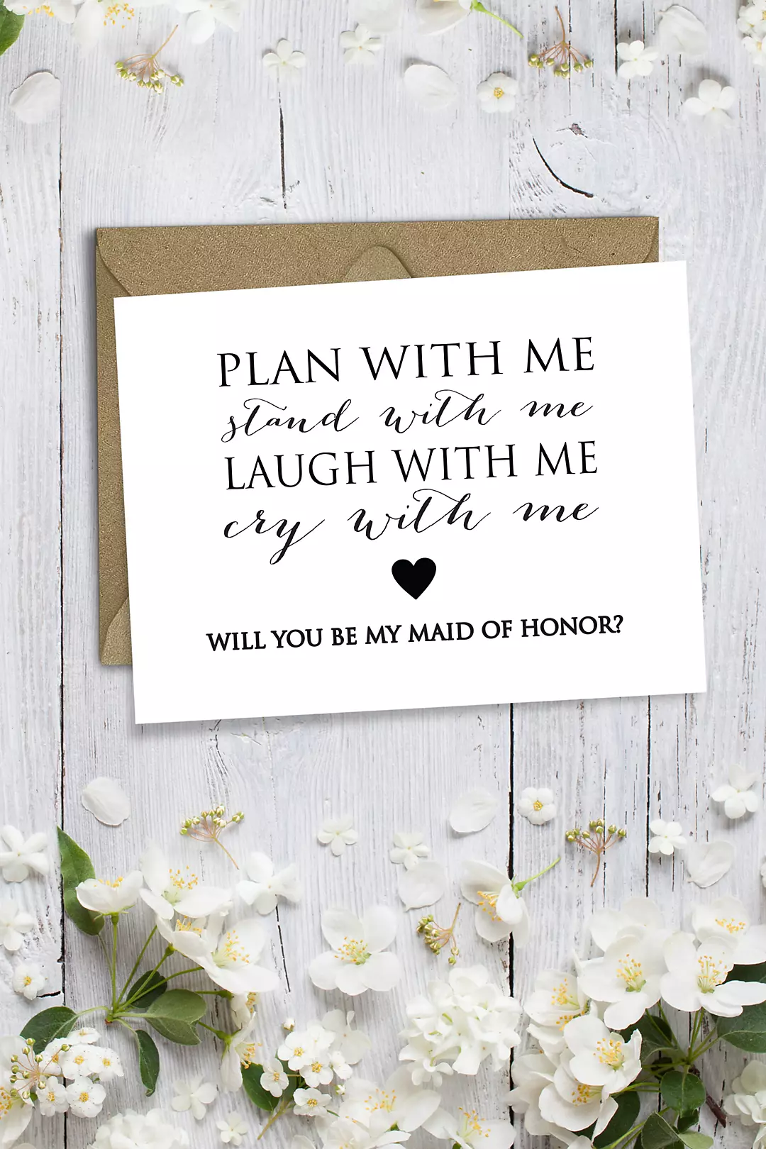 Be My Maid Of Honor Card Be My Maid Of Honor Card