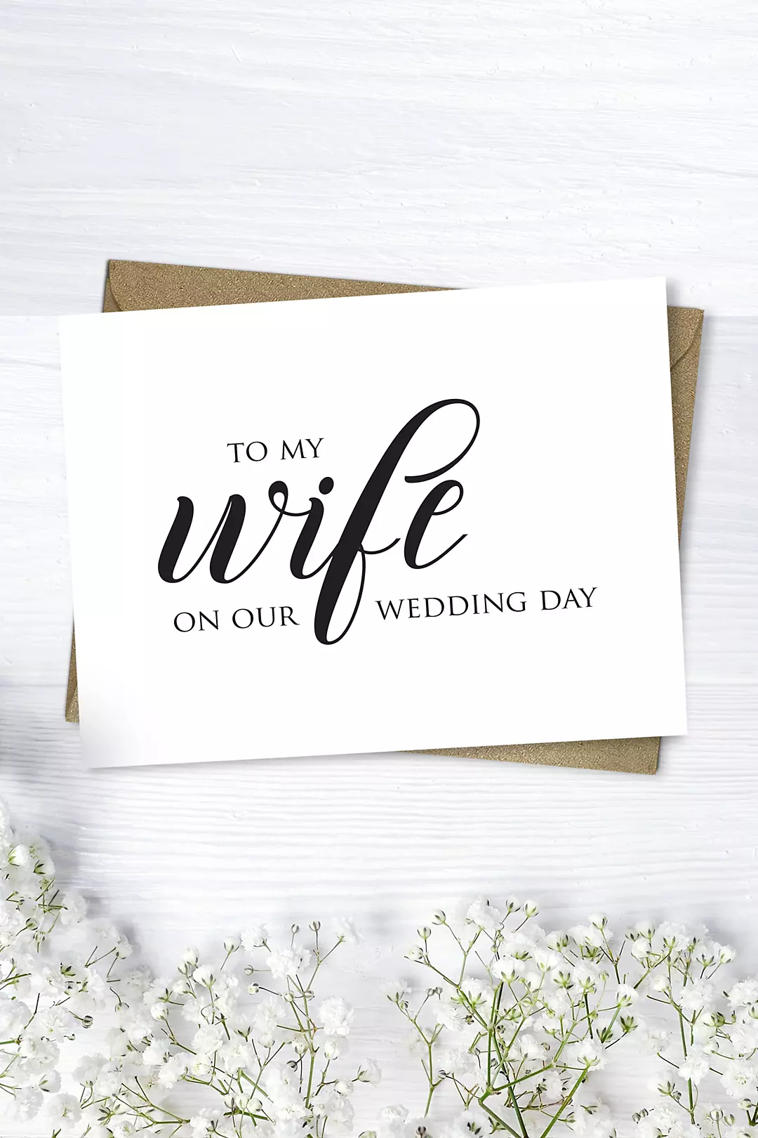 To My Wife Wedding Card Image
