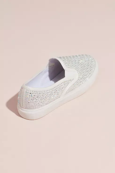 Crystal-Studded Slip-On Sneakers Image 3