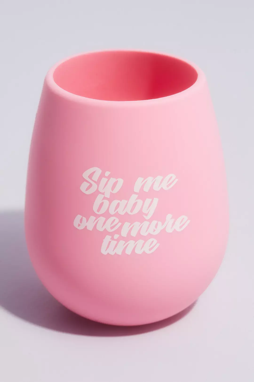 Sip Me One More Time Silicone Wine Glass Image