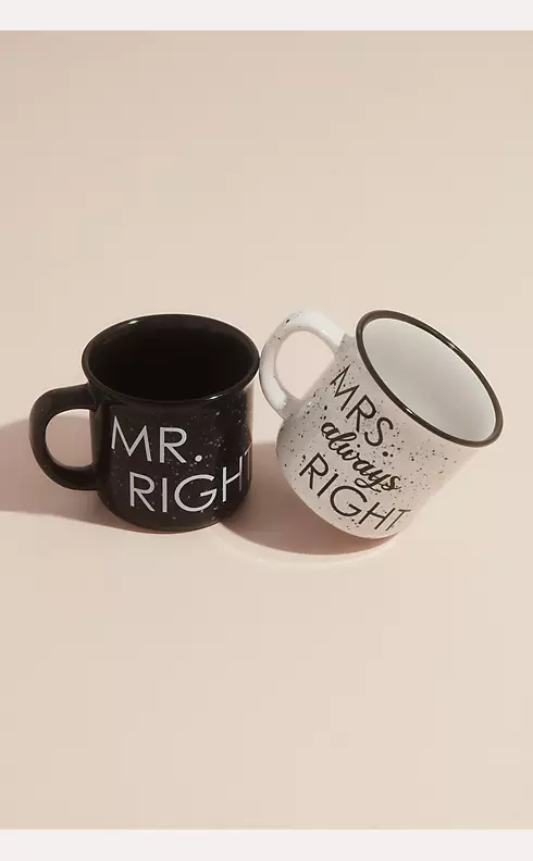 Mr Right and Mrs Always Right Campfire Mug Sets Image 1