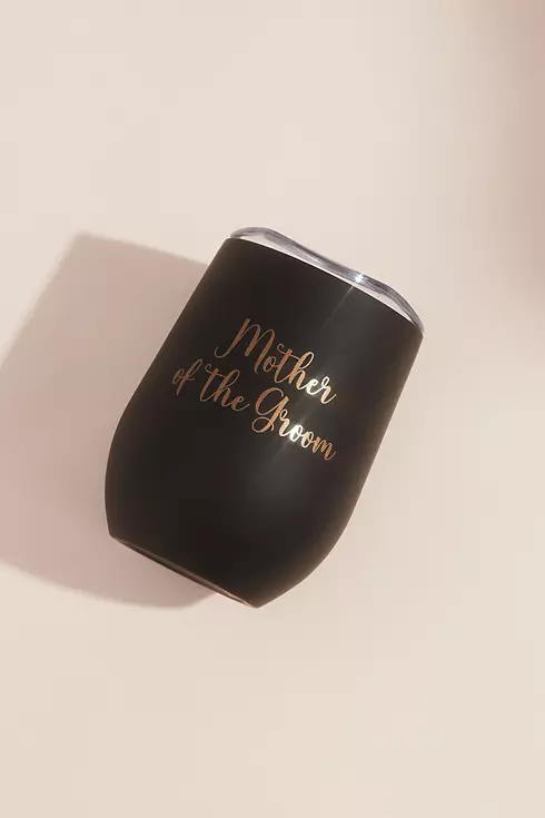 Mother of the Groom Silicone-Wrapped Wine Tumbler Image 1