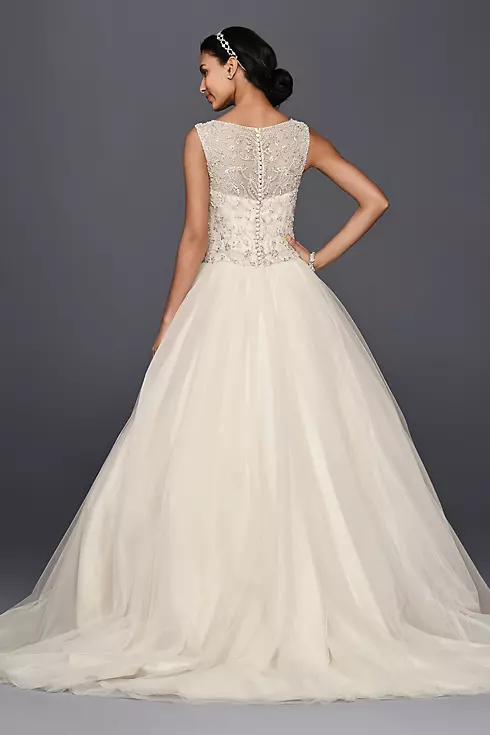 As-Is Ball Gown Wedding Dress with Beading Detail Image 2