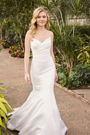 knee length dresses for ladies Beaded Lace Mermaid Wedding Dresses with Double Straps – loveangeldress